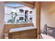 Private patio provides a relaxing outdoor space at 5751 E Hacienda Ave # 119, Las Vegas, NV 89122