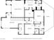 Detailed floor plan showcasing the layout of a spacious home with multiple bedrooms and bathrooms at 580 Via Di Parione Ct, Henderson, NV 89011