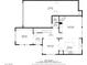 A first floor layout shows the living room, dining room, kitchen and bedroom at 580 Via Di Parione Ct, Henderson, NV 89011