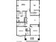 Second floor architectural drawing/ floorplan of the home at 6709 Barrington Hills St, Las Vegas, NV 89149