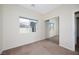 This bedroom has a window and mirrored closet, great for organization at 8276 Sorrel St, Las Vegas, NV 89139