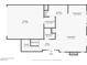First floor plan displaying the kitchen, living room, garage, and bathroom at 939 Paisley St, Las Vegas, NV 89145