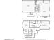 Detailed floor plan showcasing the layout of the first and second floors of the home at 939 Paisley St, Las Vegas, NV 89145