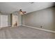 This spacious bedroom offers an attached bathroom at 9655 Lame Horse Dr, Las Vegas, NV 89123