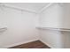 Walk-in closet with built-in shelving providing ample storage space at 1108 Sidehill Way, Las Vegas, NV 89110