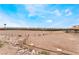 Fenced horse arena with sand and mountain views at 1108 Sidehill Way, Las Vegas, NV 89110