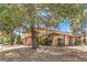Exterior view of a well-kept house with mature trees in the yard at 1553 Dorothy Ave # 4, Las Vegas, NV 89119