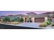 Inviting single story home featuring a tile roof, well-maintained landscaping, and a two-car garage at 21 Grand Masters Dr, Las Vegas, NV 89141