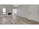 Cozy living room with fireplace, natural light, and white trim at 2212 Warm Walnut Dr, Las Vegas, NV 89134