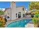 Enjoy a private backyard oasis with a sparkling pool, perfect for relaxation and entertaining at 2212 Warm Walnut Dr, Las Vegas, NV 89134