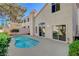 Inviting backyard pool with a light concrete deck perfect for relaxing and enjoying the outdoors at 2212 Warm Walnut Dr, Las Vegas, NV 89134