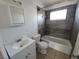 Recently renovated bathroom features tile surround, modern vanity, and fresh fixtures at 2513 Cedar Ave, Las Vegas, NV 89101