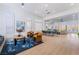 Spacious living room with an open-concept layout and lots of natural light at 2528 Sunup Dr, Las Vegas, NV 89134