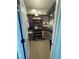Walk-in closet with custom shelving, carpet and ample storage space at 3216 Waterstone Ave, Henderson, NV 89044
