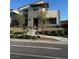 Contemporary two-story home featuring a modern design and well-maintained front yard at 3216 Waterstone Ave, Henderson, NV 89044