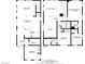 Combined floor plan showcases layout with primary suite, living spaces, and bedrooms at 4972 Groveland Ave, Las Vegas, NV 89139