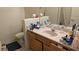 Bathroom featuring vanity and a mirrored medicine cabinet at 7155 S Durango Dr # 205, Las Vegas, NV 89113