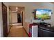 Hallway leading to bedrooms at 7660 Descanso Ln, Las Vegas, NV 89123
