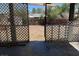 Covered patio that opens to a large fenced backyard at 805 Slayton Dr, Las Vegas, NV 89107