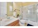 Bathroom featuring a shower and vanity with a sink at 884 Loma Bonita Pl, Las Vegas, NV 89138