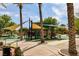 Colorful playground provides a fun and safe environment for children to play and explore at 884 Loma Bonita Pl, Las Vegas, NV 89138