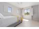 Sunlit bedroom featuring wood floors and windows with shutters at 9 Chalet Hills Ter, Henderson, NV 89052