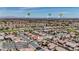 Las Vegas community aerial view showcasing proximity to downtown, the Strip, and the Raiders stadium at 9813 Folsom Dr, Las Vegas, NV 89134