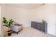 Cozy sitting area with a comfortable chair, accent table, and stylish decor at 9813 Folsom Dr, Las Vegas, NV 89134