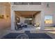 Backyard showing patio, landscaping, and back of house at 10031 Fletcher Peak Ave, Las Vegas, NV 89178