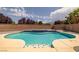 Backyard pool featuring bright blue tile and cool deck surround for hot summer days at 5300 E La Terra Ave, Pahrump, NV 89061