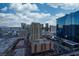 Expansive city view showcasing the vibrant architecture and skyline of Las Vegas under a cloudy sky at 135 E Harmon Ave # 2515, Las Vegas, NV 89109