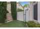 Private outdoor shower area with modern fixtures and lush greenery, creating a refreshing escape at 2728 Faiss Dr, Las Vegas, NV 89134