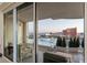 Relaxing balcony with seating and stunning city views, perfect for unwinding at 2877 Paradise Rd # 2502, Las Vegas, NV 89109