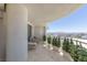 Spacious balcony with city views is perfect for relaxing and enjoying the outdoors at 2877 Paradise Rd # 2502, Las Vegas, NV 89109
