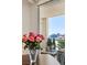 View from the balcony complete with flowers, champagne bucket and stunning views at 2877 Paradise Rd # 2502, Las Vegas, NV 89109