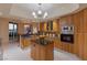 Modern kitchen with ample cabinet space and sleek appliances, ideal for cooking at 2877 Paradise Rd # 2502, Las Vegas, NV 89109