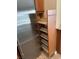 Close up on the kitchen pull out organizer next to the refrigerator at 3150 Soft Breezes Dr # 1008, Las Vegas, NV 89128