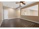 Large bonus room with ceiling fan and lots of natural light coming in at 4212 Hawks Glide Ave, North Las Vegas, NV 89084