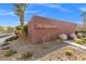 A community entrance sign for Prominence neighborhood with desert landscaping at 4212 Hawks Glide Ave, North Las Vegas, NV 89084