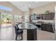 Eat-in kitchen offers granite counters, stainless steel appliances, and lots of natural light at 4212 Hawks Glide Ave, North Las Vegas, NV 89084