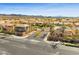 Aerial view of the Prominence neighborhood with desert landscaping and mountain views at 4212 Hawks Glide Ave, North Las Vegas, NV 89084
