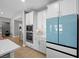 Bright kitchen with white cabinets, stainless appliances, and an open layout at 8440 Footpath St, Las Vegas, NV 89166