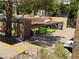 Community boat storage with green kayaks available for resident use at 3024 Pismo Beach Dr, Las Vegas, NV 89128
