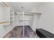 Spacious walk-in closet with built-in shelving and plenty of hanging space at 3024 Pismo Beach Dr, Las Vegas, NV 89128