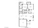 Detailed floor plan showcasing the layout of this spacious home, including the primary bedroom and kitchen at 328 Wild Plum Ln, Las Vegas, NV 89107
