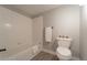 Bathroom with bathtub and decorative accents at 8101 W Flamingo Rd # 2059, Las Vegas, NV 89147
