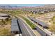 Planned community featuring desert landscaping, mountain views, covered bus stops, and walking trails at 888 Cherry Glen Pl, Las Vegas, NV 89138