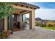 Spacious outdoor kitchen with foldaway doors for indoor-outdoor living at 1123 Christian Rd, Henderson, NV 89002