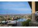 Inviting pool area with lounge chairs and a stunning mountain backdrop at 1123 Christian Rd, Henderson, NV 89002