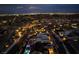 Aerial view showcasing the Las Vegas strip in the distance at 11990 Montague St, Las Vegas, NV 89138